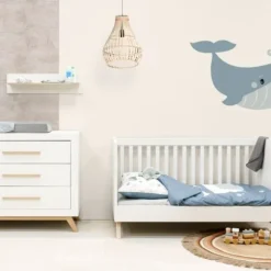 Bopita Fenna Babybed Wit / Naturel 60 x 120 cm