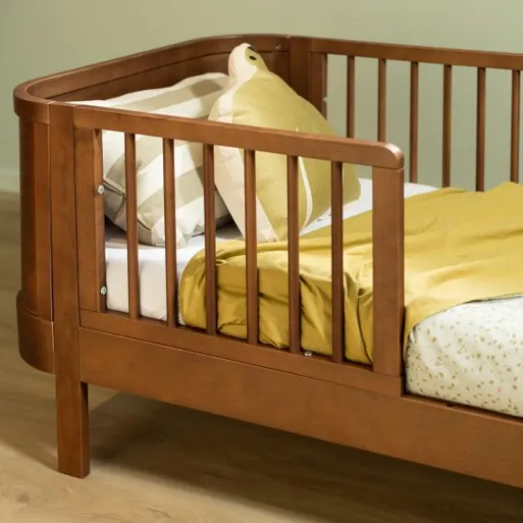 Bopita Heya Peuterbed - 70 x 140 cm - Walnoot