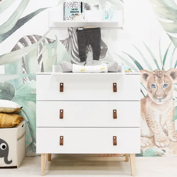 Bopita Indy Babybed Wit / Naturel 60 x 120 cm