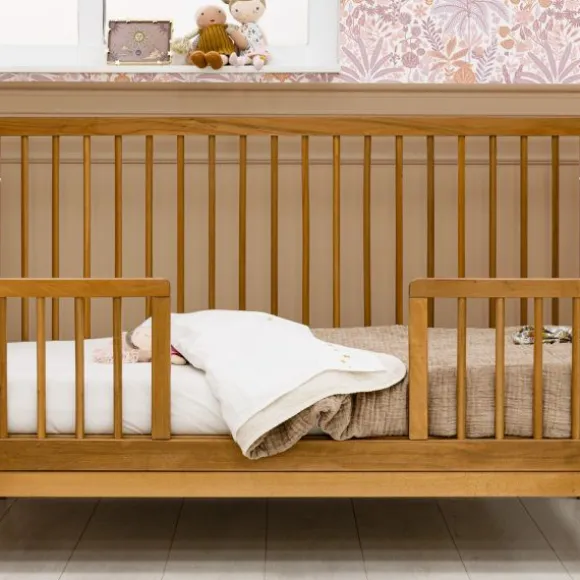 Bopita Kaleo Ledikant - 60 x 120 cm - Dune / Rose Wood