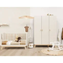 Bopita Kinderkamer Lines - Dune / Naturel | Bed 90 x 200 cm + Bedplankje