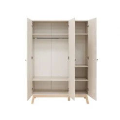 Bopita Kinderkamer Lines - Dune / Naturel | Bed 90 x 200 cm + Bedplankje