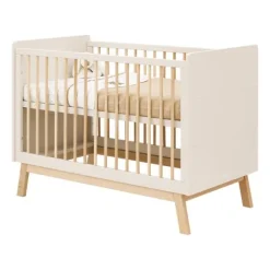 Bopita Lines Ledikant - 60 x 120 cm - Dune / Naturel