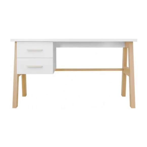 Bopita Lisa Bureau Wit / Naturel