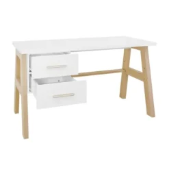 Bopita Lisa Bureau Wit / Naturel