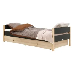 Bopita Lucas Bed - 90 x 200 cm - Wit / Naturel