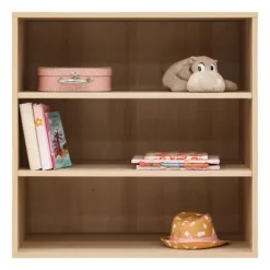 Bopita Lucas Boekenkast Voor Halfhoogslaper - Naturel