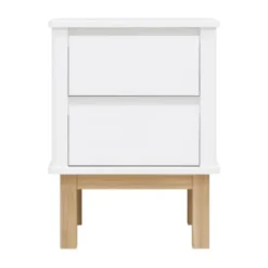 Bopita Mika Bed Wit / Eiken 90 x 200 cm