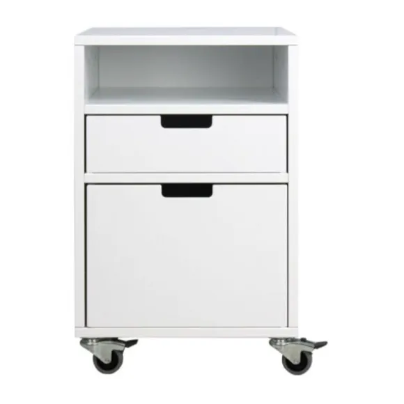 Bopita Mix & Match Ladenblok Op Wielen Wit