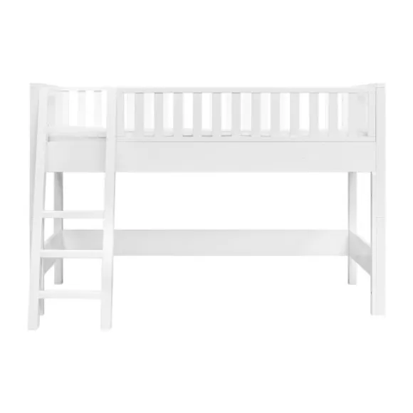 Bopita Nordic Halfhoogslaper 90x200 met Schuine Trap - Wit