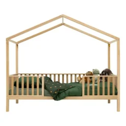 Bopita Robin Huisbed 90x200 cm Met Poten - Naturel