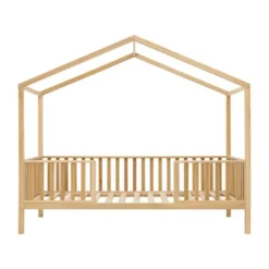 Bopita Robin Huisbed 90x200 cm Met Poten - Naturel