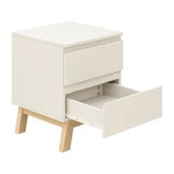 Bopita Saba Tienerkamer - Dune / Naturel - Bed 90x200 cm + Nachtkastje