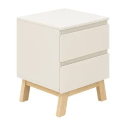 Bopita Saba Tienerkamer - Dune / Naturel - Bed 90x200 cm + Nachtkastje