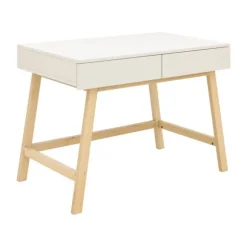 Bopita Saba Tienerkamer - Dune / Naturel - Bed 90x200 cm + Nachtkastje