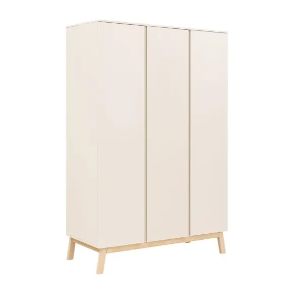 Bopita Saba Tienerkamer - Dune / Naturel - Bed 90x200 cm + Nachtkastje