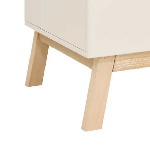 Bopita Saba Tienerkamer - Dune / Naturel - Bed 90x200 cm + Nachtkastje