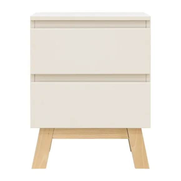 Bopita Saba Tienerkamer - Dune / Naturel - Bed 90x200 cm + Nachtkastje