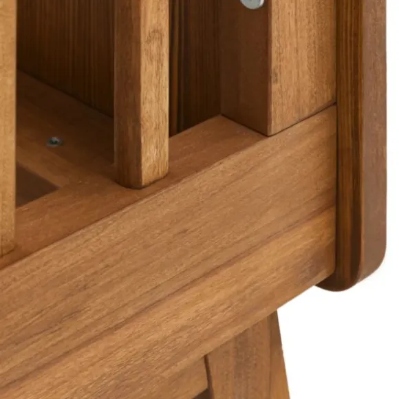 Bopita Senna Babybed - Rose / Wood - 60 x 120 cm