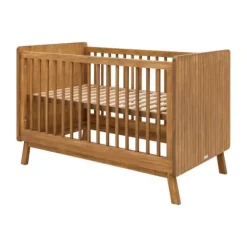 Bopita Senna Bedbank - Rose / Wood - 70 x 140 cm