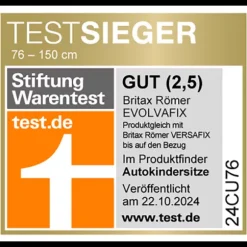 Britax Römer EVOLVAFIX Autostoel - Night Blue