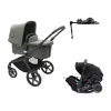 Bugaboo Fox 5 Kinderwagen 2-in-1 - Forest Green | Doona X Autostoeltje | Doona X Isofix Base