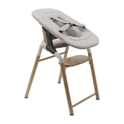 Bugaboo Giraffe Kinderstoel Ultimate Bundel – Wood/Grey