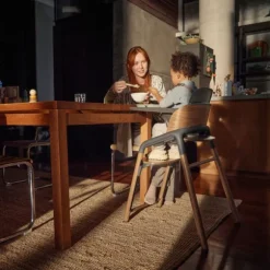 Bugaboo Giraffe Kinderstoel Wood / Grey