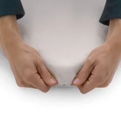 Bugaboo Stardust Hoeslaken Katoen Mineral White