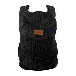 ByKay Click Carrier Classic Pro Draagzak - Ribbed Velvet - Smokey Black