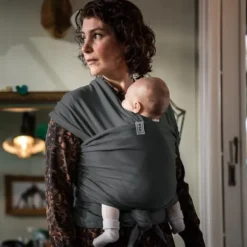 ByKay Stretchy Deluxe Draagdoek Anthracite M