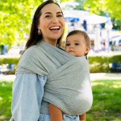 ByKay Stretchy Deluxe Draagdoek Anthracite M