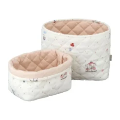 Cam Cam Carousel Gewatteerde Opbergmand - 2 Stuks