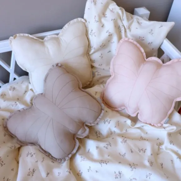 Cam Cam Copenhagen Butterfly Kussen - Coral