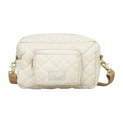 Cam Cam Copenhagen Classic Stripes Verzorgingstas - Small - Camel