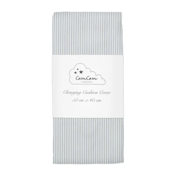 Cam Cam Copenhagen Classic Stripes Waskussenhoes - Blue