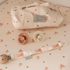 Cam Cam Copenhagen Fopspeenkoord Geborduurd - GOTS - Bows