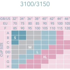 Carriwell Gelbeugel Voedingsbh Zwart XL