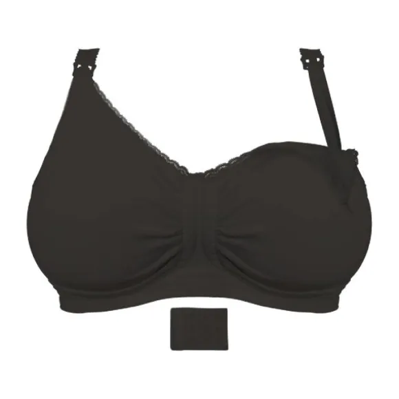 Carriwell Padded Gelbeugel Voedingsbh Zwart Mt. M