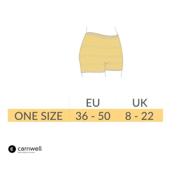 Carriwell Zwangerschaps Netbroekjes Zwart 2 Stuks