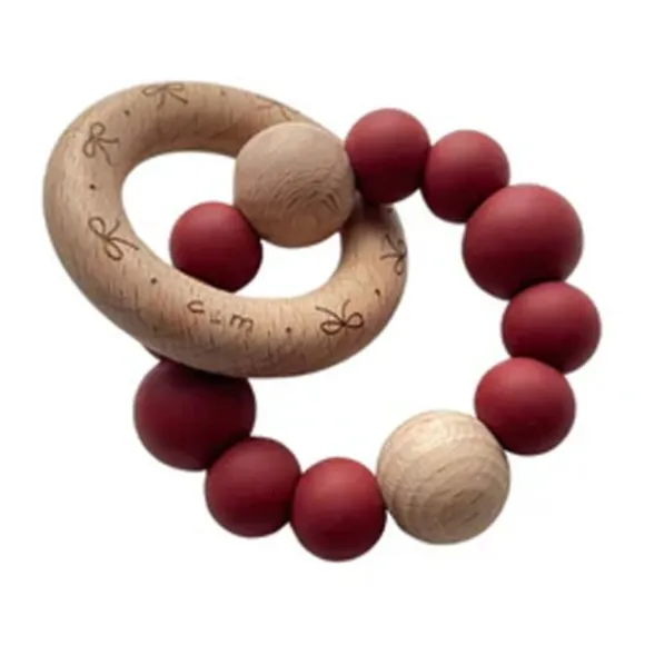 Chewies & More Bijtring - Croissant - Beige