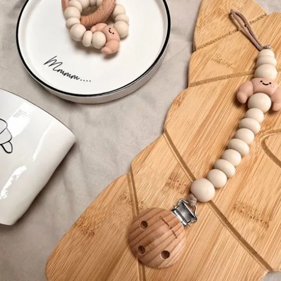 Chewies & More Speenkoord Croissant - Beige