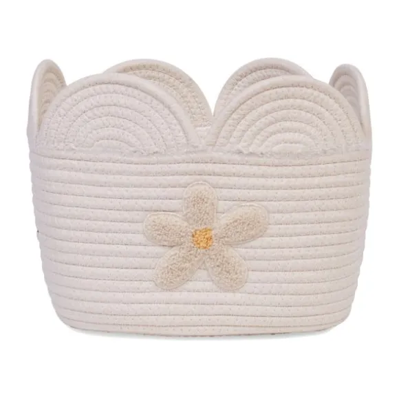 Childhome Flower Mand – 30 cm - Ecru