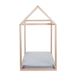 Childhome Huis Bedframe Naturel 70 x 140 cm