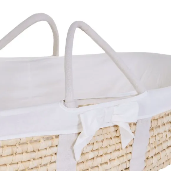 Childhome Moses Mand + Handvaten + Matras - Ecru