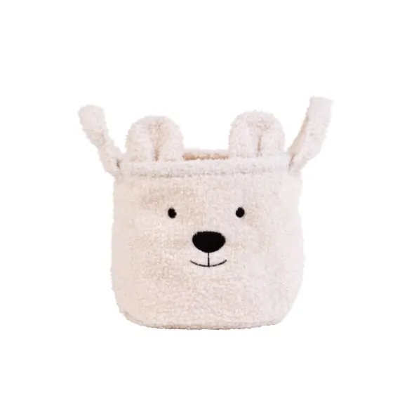 Childhome Teddy Opbergmand – 25 x 20 cm – Ecru