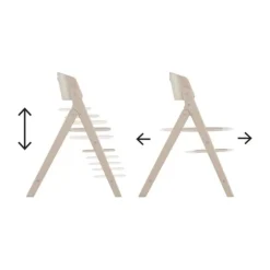 Cybex Click & Fold Kinderstoel - Stone Blue / Mid Blue