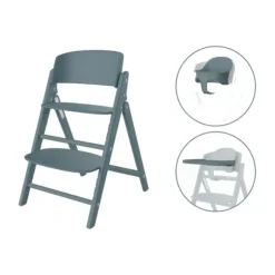 Cybex Click & Fold Kinderstoel 3-in-1 - Stone Blue / Mid Blue