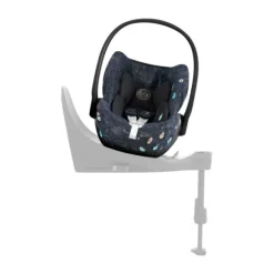Cybex Cloud T i-Size Rebellious Luxury Autostoel - Denim Blue | Navy Blue