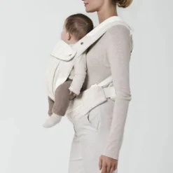 Cybex COYA Draagzak Bouclé - Cream White/White